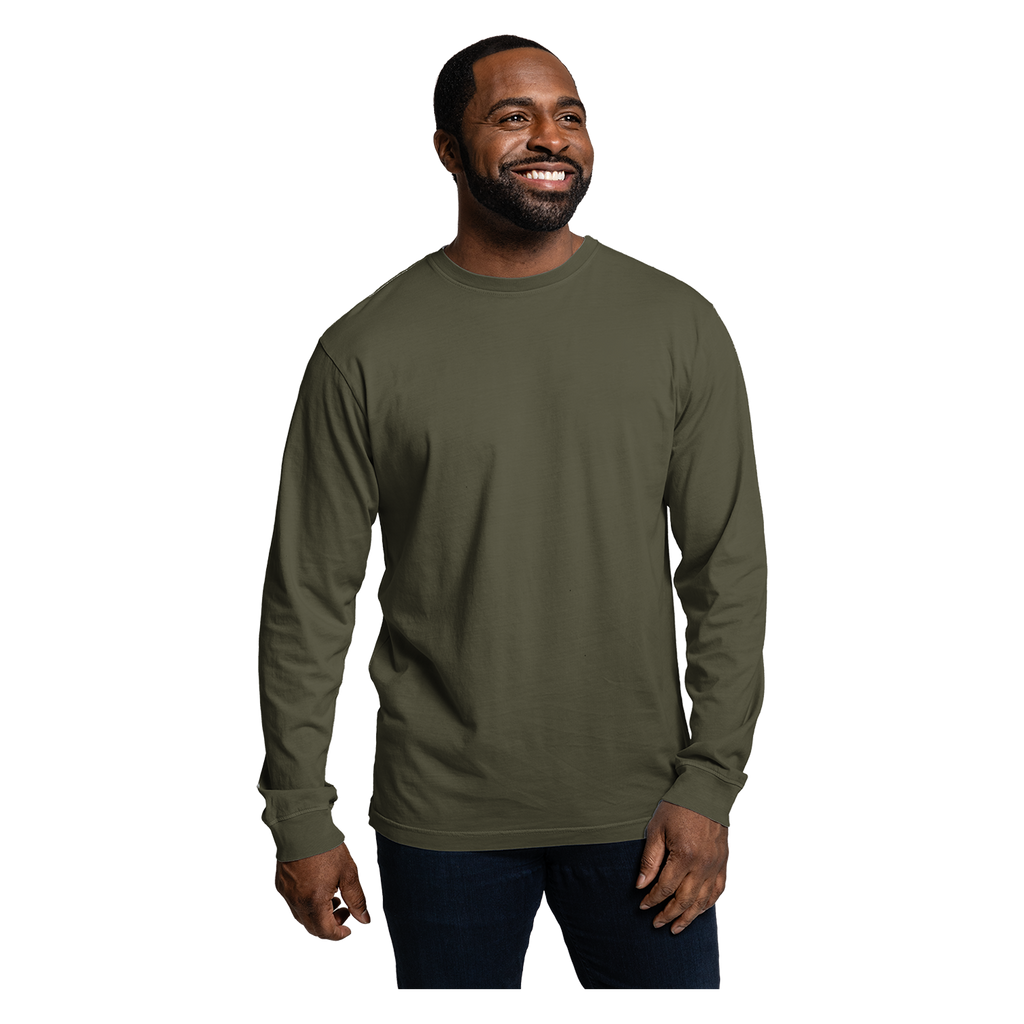 Pigment Dyed L/S Tee – L2 Brands