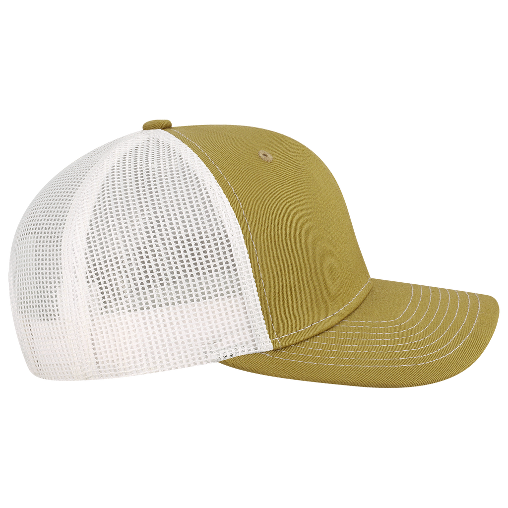 帽子 PILE TRUCKER HAT - White Checker Moto' Foam Trucker Hat - Off White