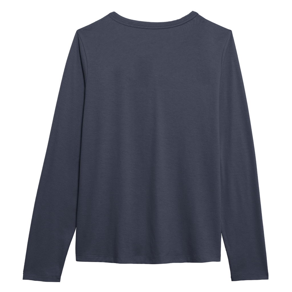 Essentials Womens L/S Notch Neck T – L2 Brands
