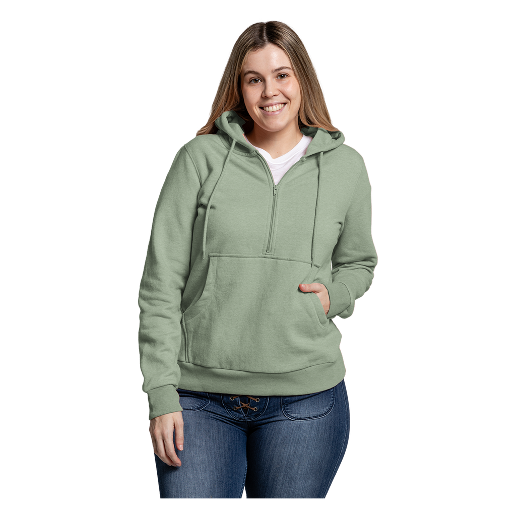 Womens Cozy 1/2 Zip Hoodie – L2 Brands Womens Cozy 1/2 Zip Hoodie – L2 Brands