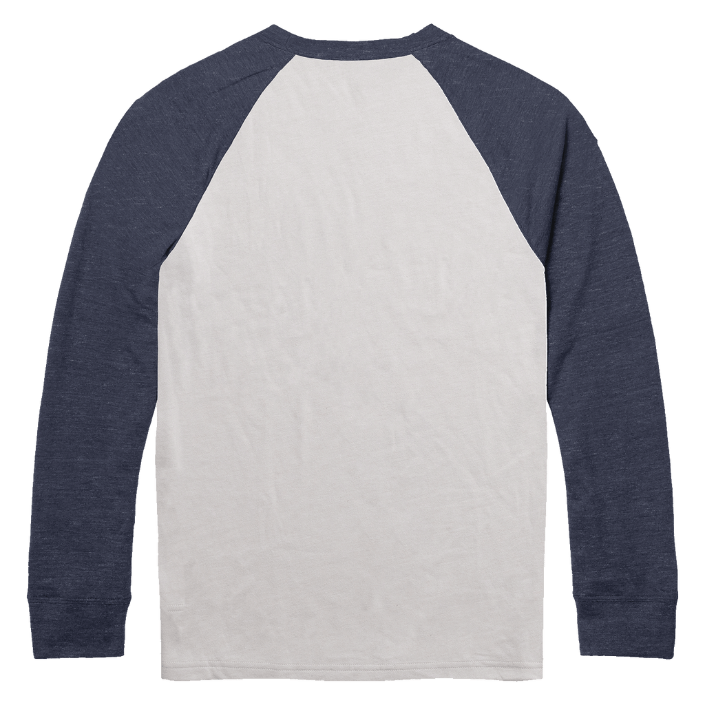 Victory Falls Tri-Blend Raglan Long Sleeve Heather Canvas – L2 Brands