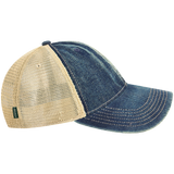 View large product image 3 of 5. Right side view of Legacy Old Favorite Denim Trucker Hat
