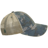View large product image 3 of 5. Right side view of Legacy Old Favorite Camo Trucker Hat