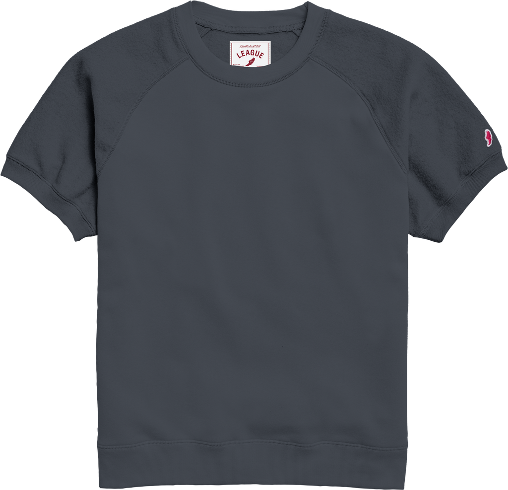 Short sleeve raglan sweatshirt shop