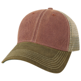View large product image 1 of 5. Front angled view of Legacy Old Favorite Waxed Trucker Hat