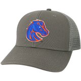 Boise State Broncos Mid-Pro Snapback Adjustable Trucker Hat