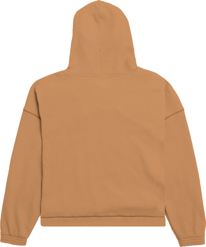 【ESC STUDIO】25SS★ eyelet waffle hoodie Women's Dark Start Recycled Hoodie 2025 | Jones Snowboards