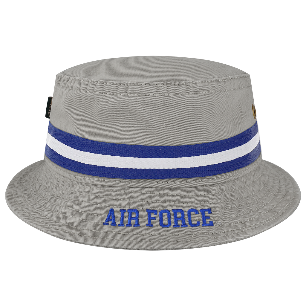 Air Force Falcons Grey Relaxed Twill Bucket Hat L2 Brands