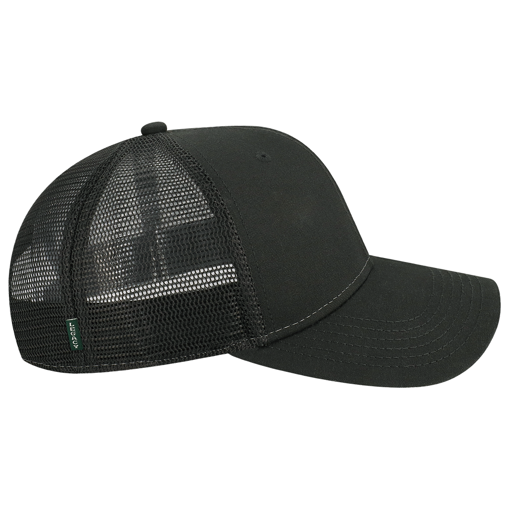 Arizona State Sun Devils Black Mid-Pro Snapback Adjustable Trucker