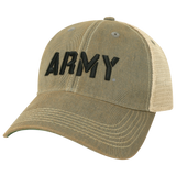 Army Black Knights OFA Grey Old Favorite Adjustable Trucker Hat
