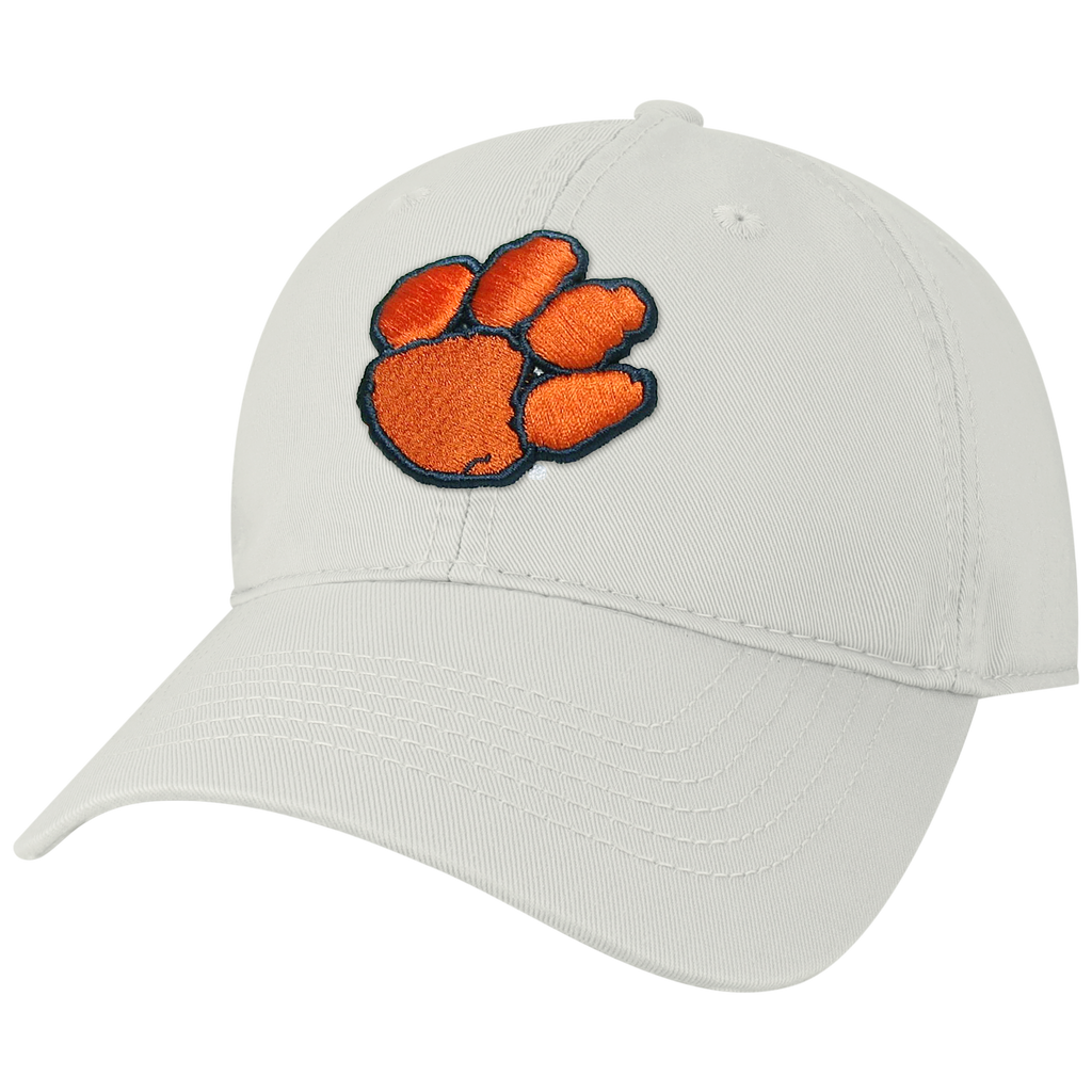 Clemson Tigers White Youth Relaxed Twill Hat – L2 Brands Clemson Tigers White Youth Relaxed Twill Hat – L2 Brands
