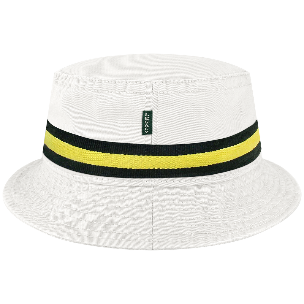 Iowa Hawkeyes White Relaxed Twill Bucket Hat L2 Brands