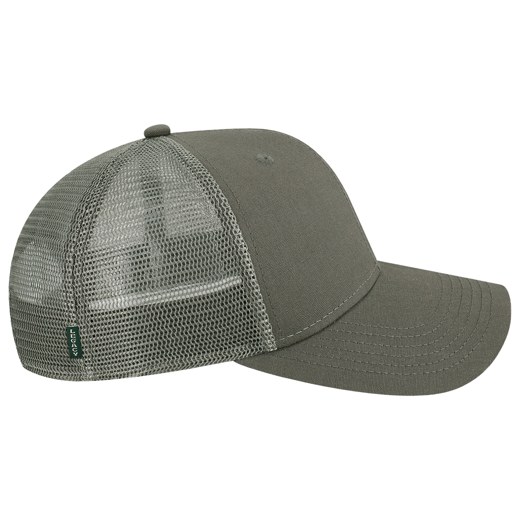 LSU Tigers Mid-Pro Snapback Adjustable Trucker Hat