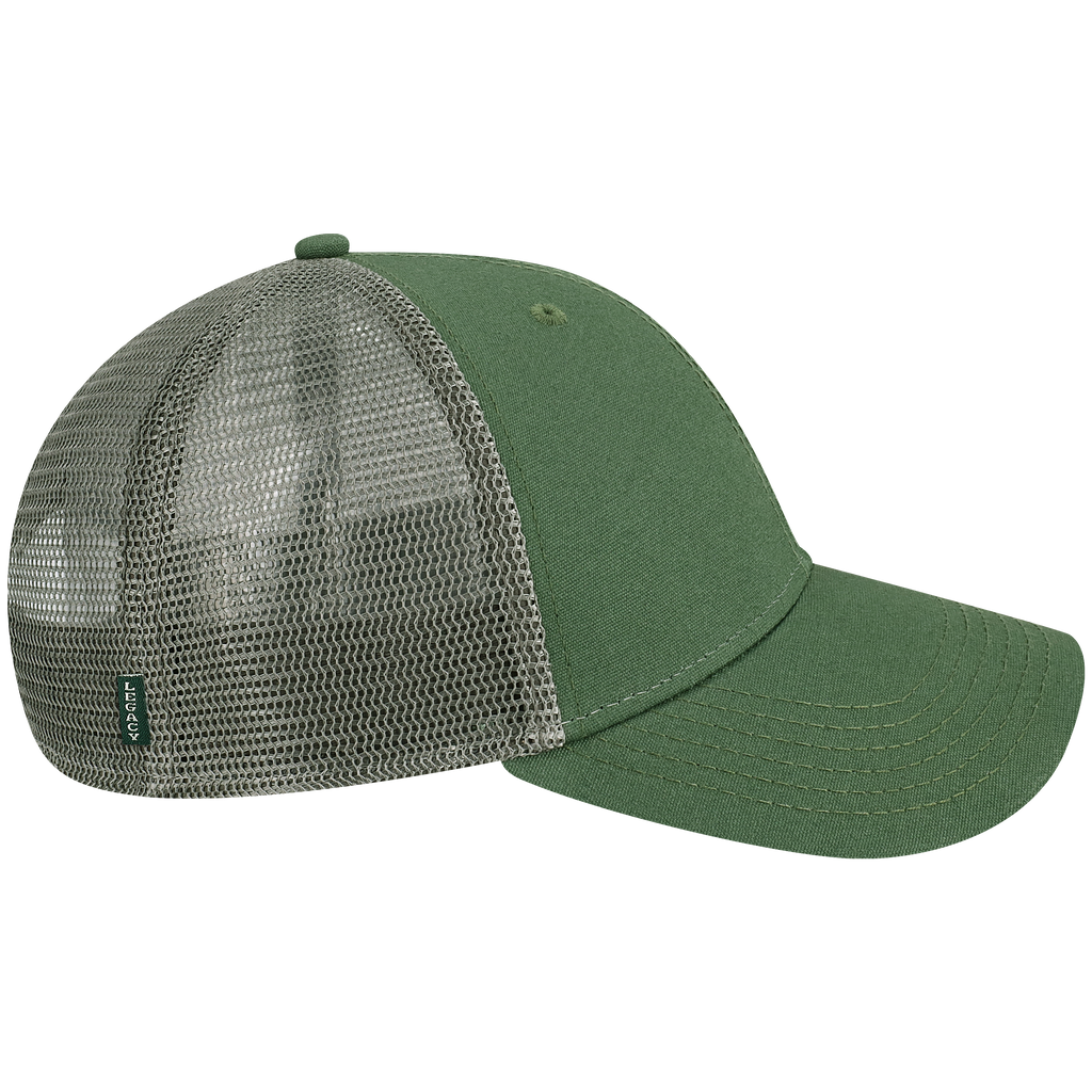 Dickies Men's Patch Logo Trucker Lincoln Green (LN)) Snapback Hat