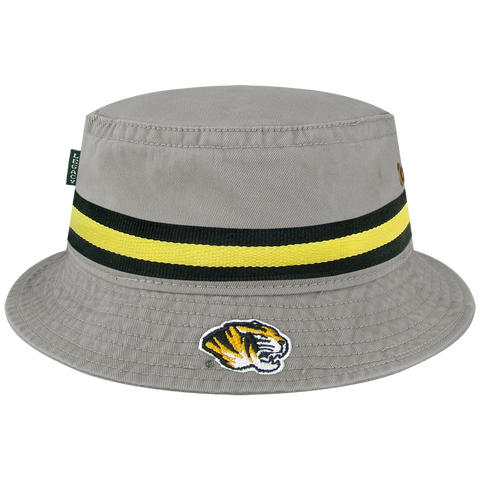 Missouri Tigers Grey Relaxed Twill Bucket Hat