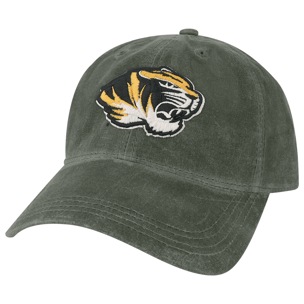 Missouri Tigers Charcoal Waxed Cotton Adjustable Hat – L2 Brands Missouri Tigers Charcoal Waxed Cotton Adjustable Hat – L2 Brands