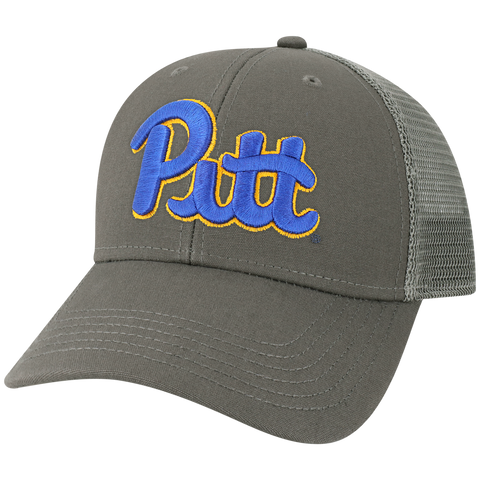 Pittsburgh Panthers Dark Grey Lo-Pro Snapback Adjustable Trucker Hat