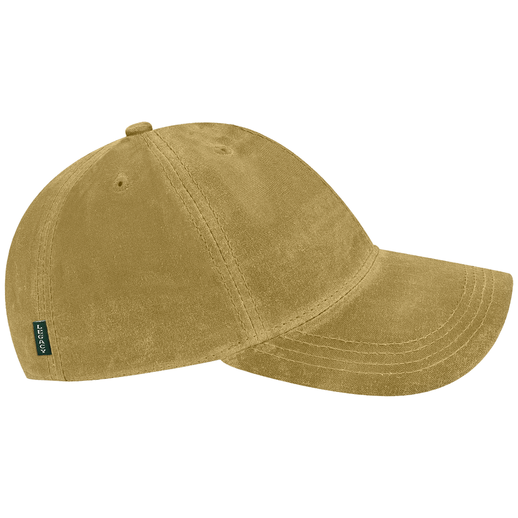 COTTON Ē CAP Mega-Pete-Cotton-Hat-Moss-Gray