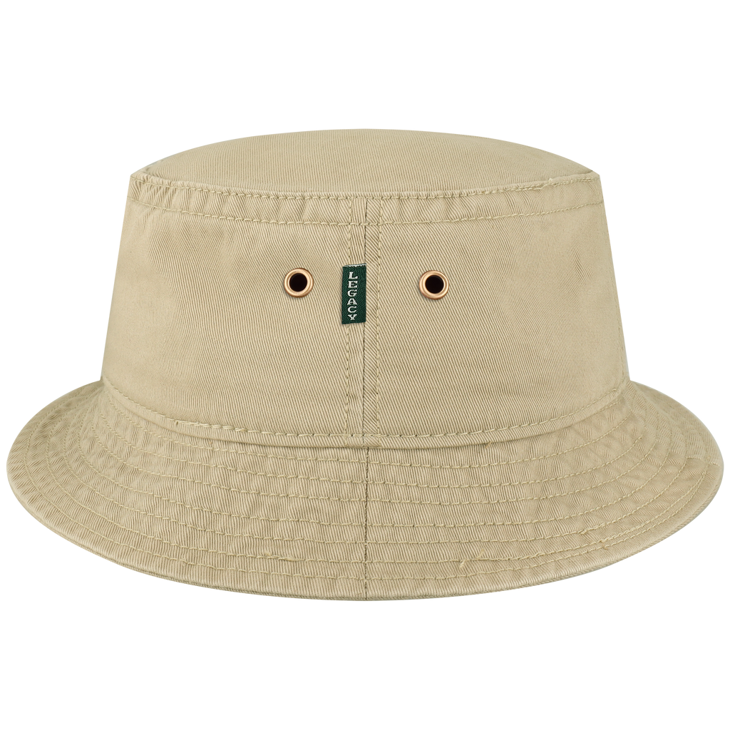 ◆HUNTER◆ UNISEX Embroidered 1856 Bucket Hat Beige Navy 헌터코리아 - Unisex Embroidery 1856 Bucket - Beige/Navy