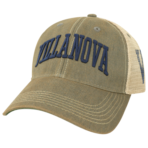 Villanova Wildcats College Vault OFA Grey Old Favorite Adjustable Trucker Hat