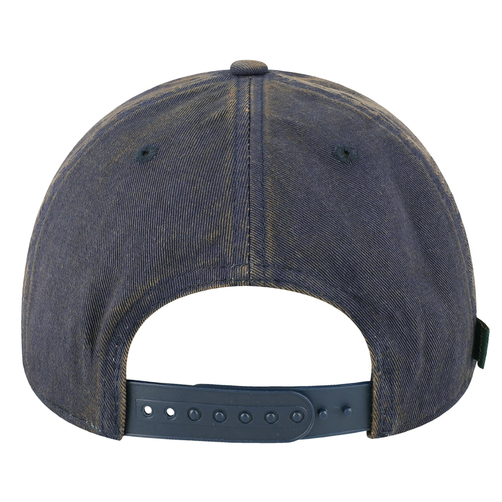Desert Cactus Villanova Wildcats Baseball Cap - Adjustable Cotton Hat With Embroidered Logo, Blue Washed Look - View #9