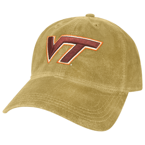 Virginia Tech Hokies Waxed Cotton Adjustable Hat