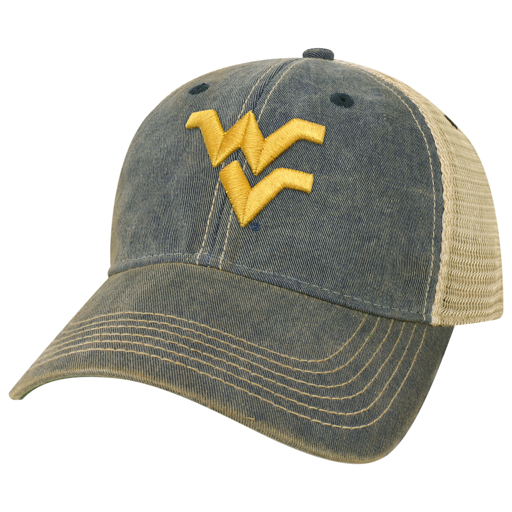 West Virginia Mountaineers OFA Old Favorite Adjustable Trucker Hat
