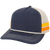 2BAR-Navy/Gold/Orange Trucker-ADJ