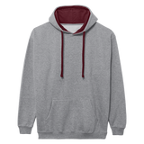 31048 Benchmark Colorblock Pullover Hood - Premium Heather/White Colors Available August 2024