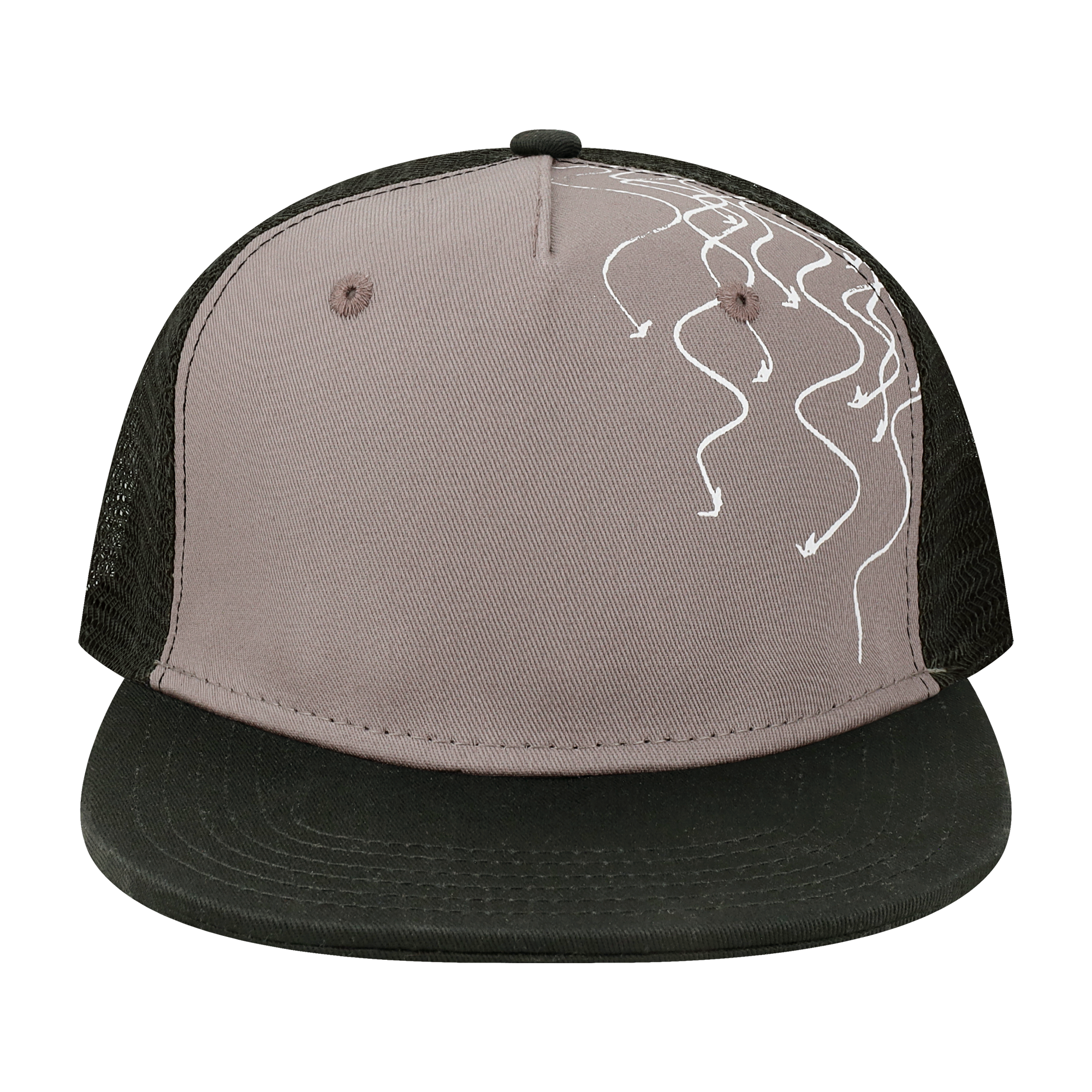 Structured 5 Panel Flat Brim Cap – L2 Brands