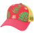 5PTKR-C486 Hibiscus Haze Coral/Yellow-ADJ