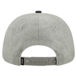 6PFLAT Structured 6 Panel Flat Brim Cap