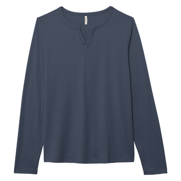 ENNOY CREW NECK LS T-SHIRTS NAVY サイズL BLANK82242_SpringNavy450_13383