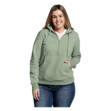 82248 Womens Cozy 1/2 Zip Hoodie