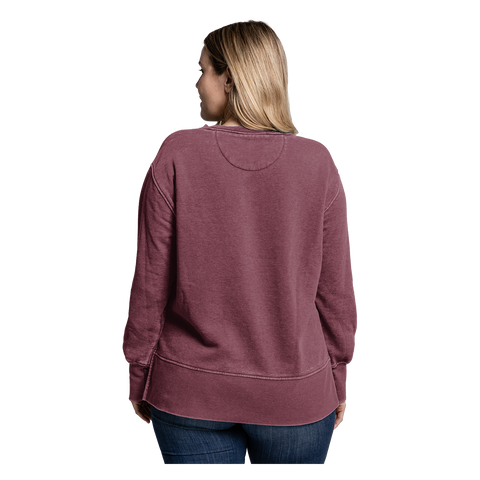 Womens Weathered Fleece Crew – L2 Brands Womens Weathered Fleece Crew – L2 Brands