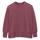 82250 Womens Weathered Fleece Crew