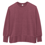 82250 Womens Weathered Fleece Crew