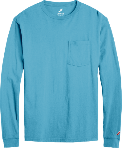 BT300 Long Sleeve Pocket Tee - Fashion Colors
