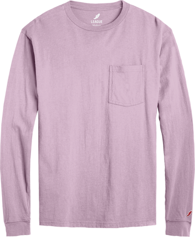 BT300 Long Sleeve Pocket Tee - Fashion Colors