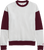 ESMB140-Classic White/Maroon-2XL