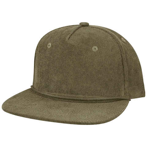 GRMER Groomer Structured Flat Brim Cap