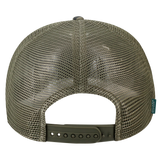H7FB Hopback 7-Panel Flat Brim Trucker Hat - Camo - Available September 2025