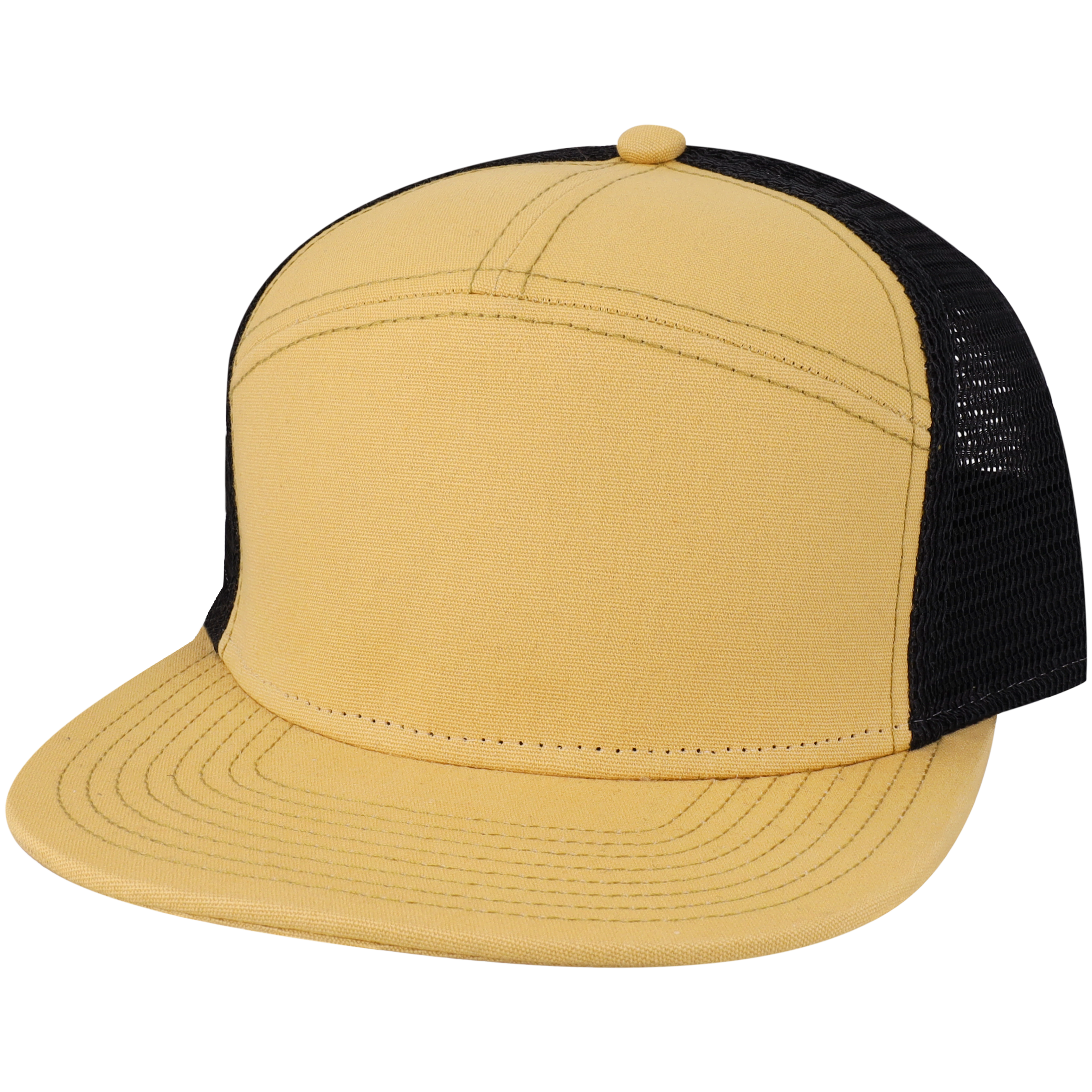 Hopback 7-Panel Flat Brim Hat – L2 Brands Hopback 7-Panel Flat Brim Hat – L2 Brands