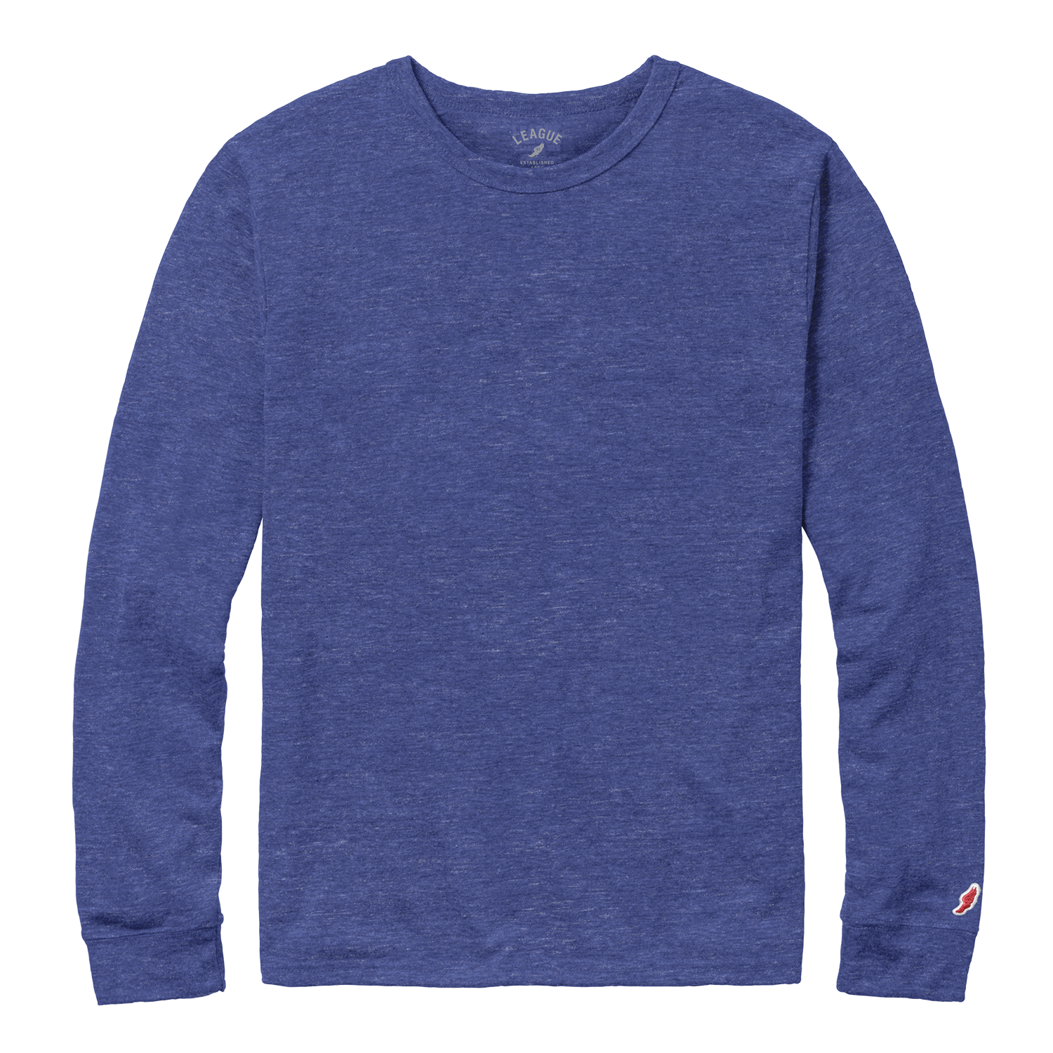【ウンデルデルリンレン】FINAL HOME longsleeves BLANKL885HeatherRoyalBlue_Roya