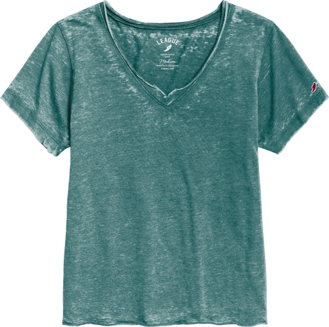 LU205 Burnout Loose Fit V-Neck
