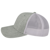 View large product image 4 of 5. Melange Mid-Pro Snapback Trucker Hat