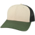 MPS-Stone/Dk Green/Black Trucker-ADJ