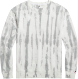 MU420TD Weathered Terry Tie Dye Crew