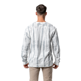 MU420TD Weathered Terry Tie Dye Crew