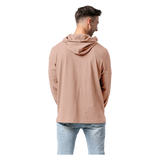 MU555 Tumble Hood Long Sleeve Tee